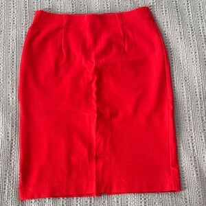 Chic Red Pencil Skirt for Women